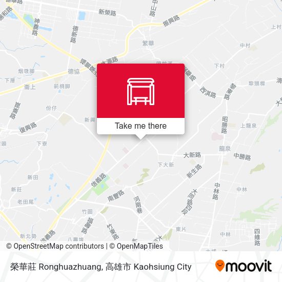 榮華莊 Ronghuazhuang map