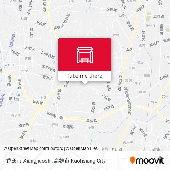 香蕉市 Xiangjiaoshi地圖