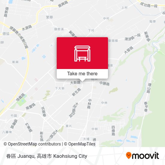 眷區 Juanqu map