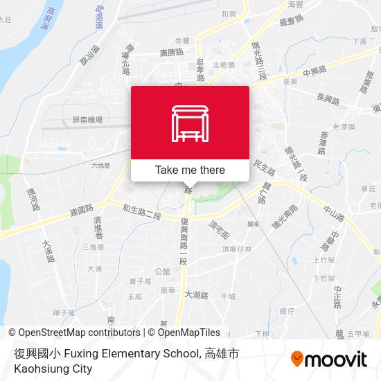 復興國小 Fuxing Elementary School地圖