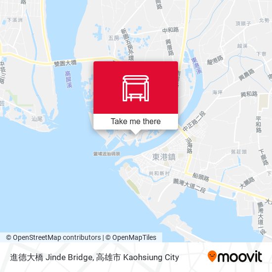進德大橋 Jinde Bridge map