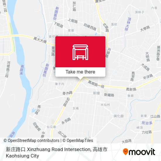 新庄路口 Xinzhuang Road Intersection map