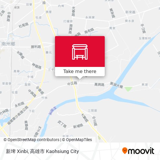 新埤 Xinbi map