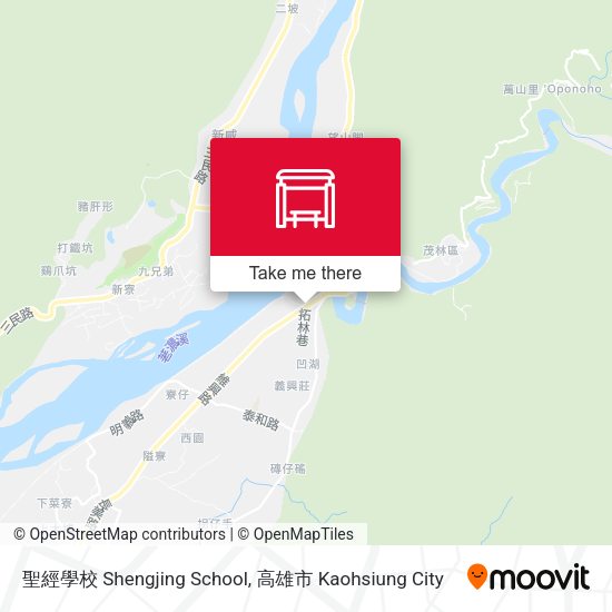 聖經學校 Shengjing School map