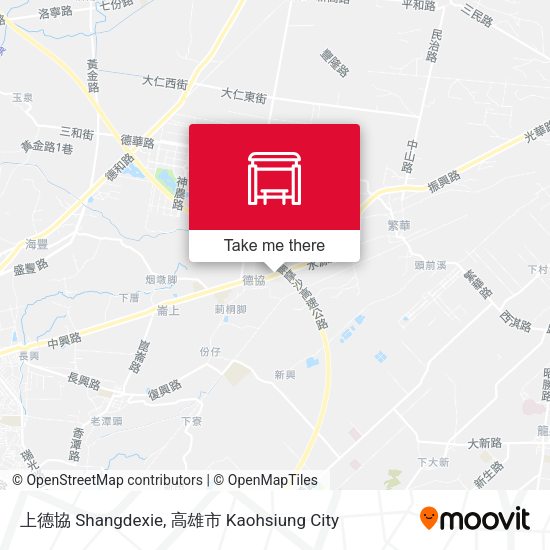 上德協 Shangdexie map