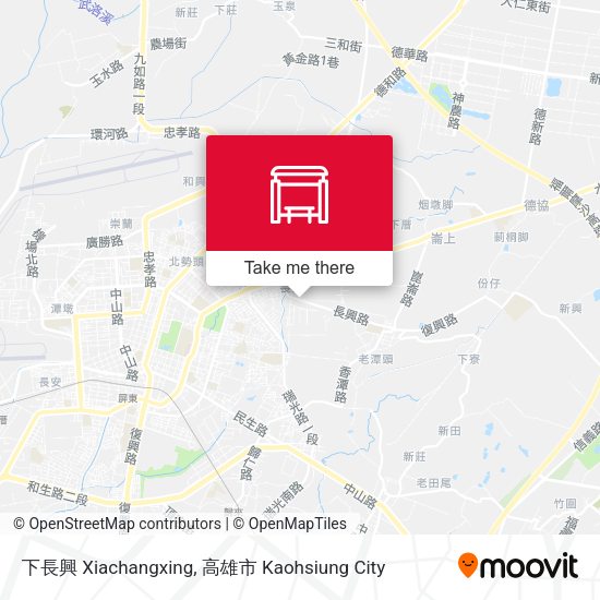 下長興 Xiachangxing map