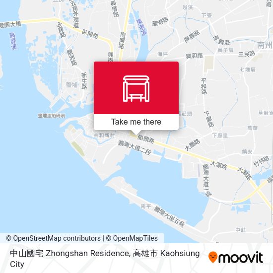 中山國宅 Zhongshan Residence map
