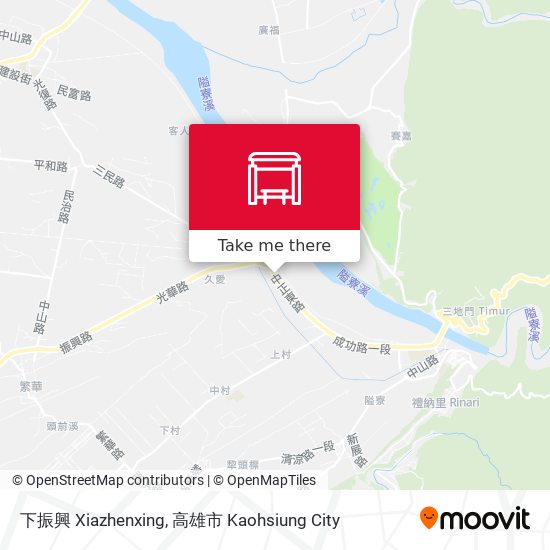 下振興 Xiazhenxing map