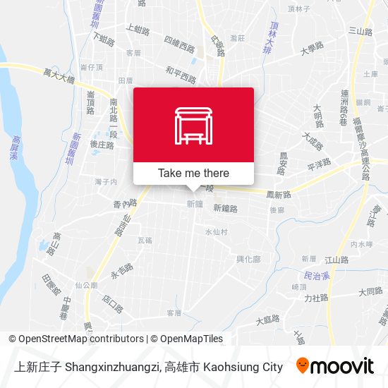 上新庄子 Shangxinzhuangzi map