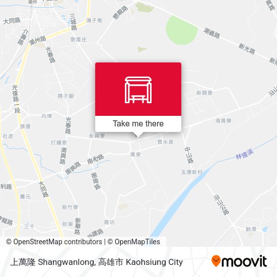 上萬隆 Shangwanlong map