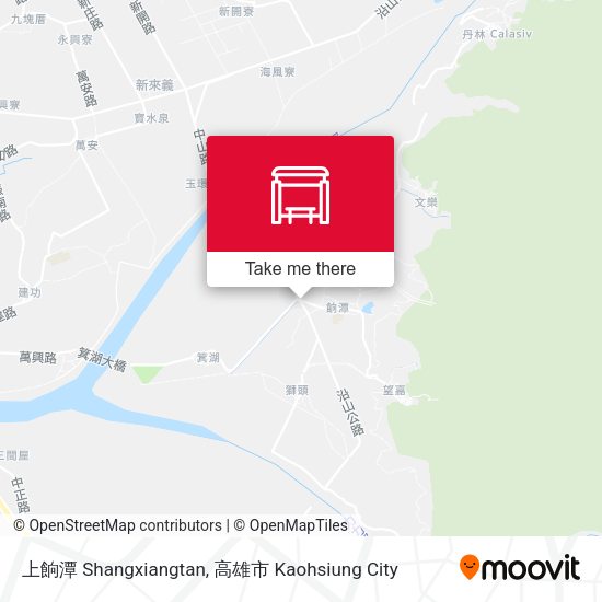上餉潭 Shangxiangtan map
