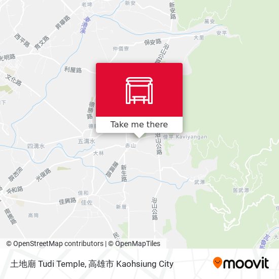 土地廟 Tudi Temple地圖