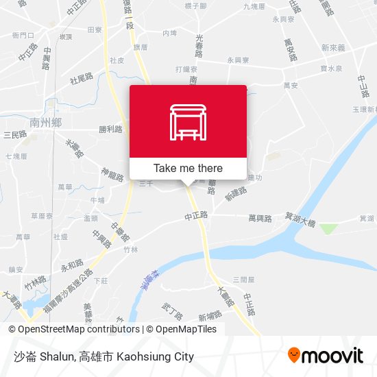 沙崙 Shalun地圖