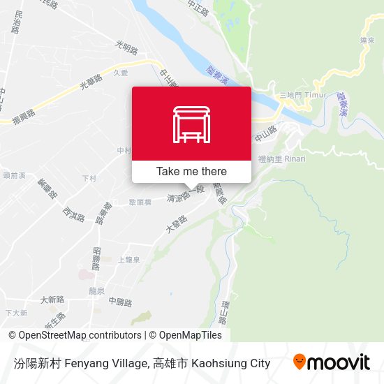 汾陽新村 Fenyang Village map