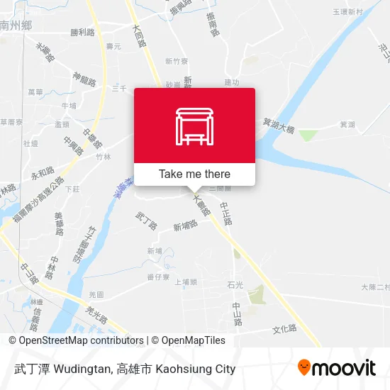 武丁潭 Wudingtan地圖