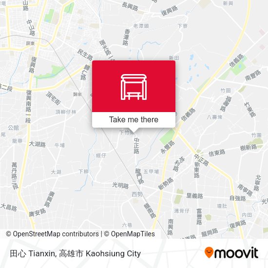 田心 Tianxin地圖