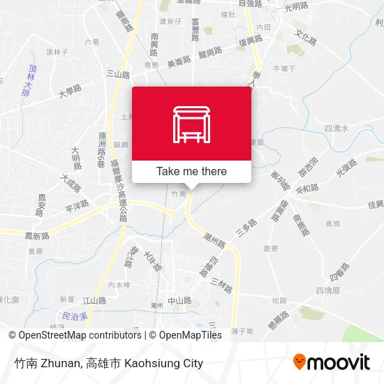 竹南 Zhunan地圖