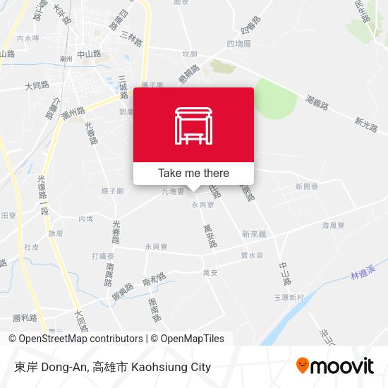 東岸 Dong-An map