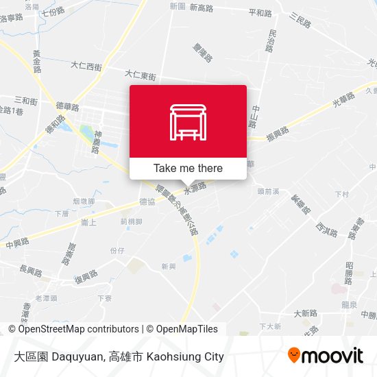 大區園 Daquyuan map