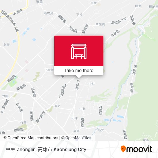 中林 Zhonglin map