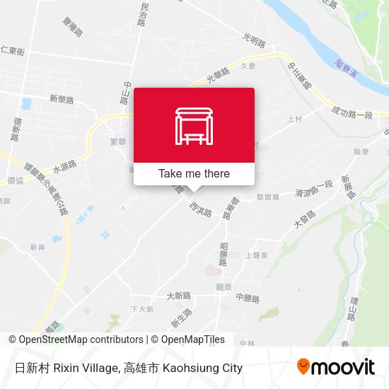 日新村 Rixin Village map