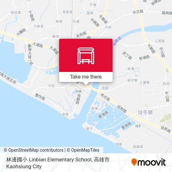 林邊國小 Linbian Elementary School map