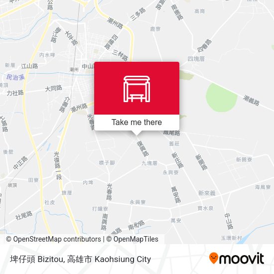 埤仔頭 Bizitou map