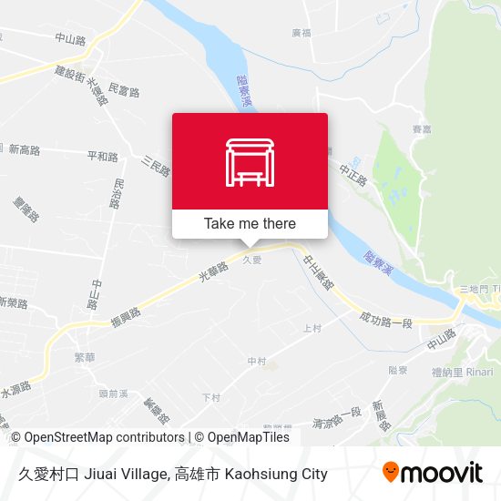 久愛村口 Jiuai Village地圖