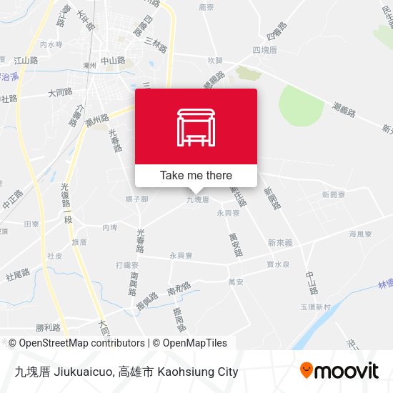 九塊厝 Jiukuaicuo地圖