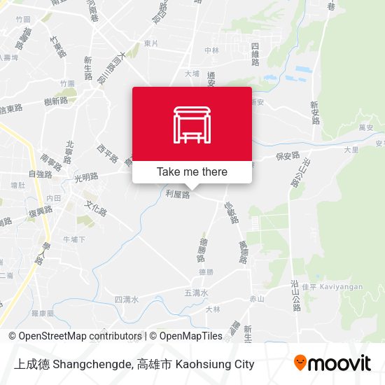 上成德 Shangchengde map