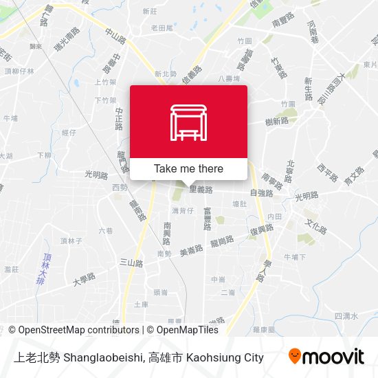 上老北勢 Shanglaobeishi map