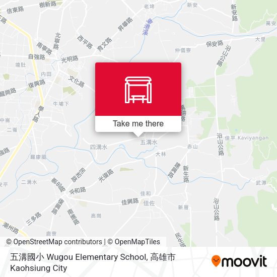 五溝國小 Wugou Elementary School map