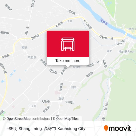 上黎明 Shangliming地圖