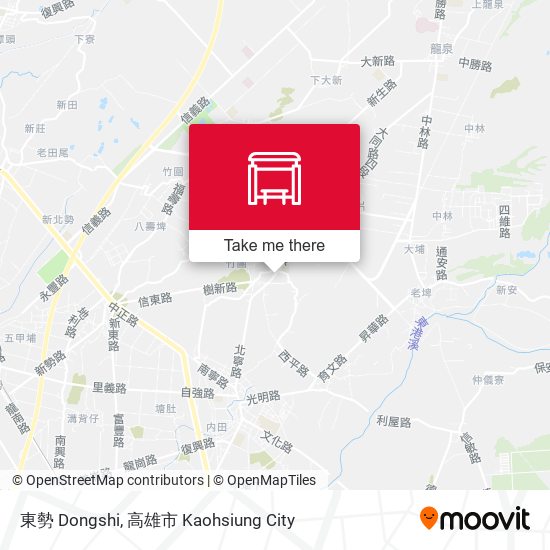 東勢 Dongshi地圖