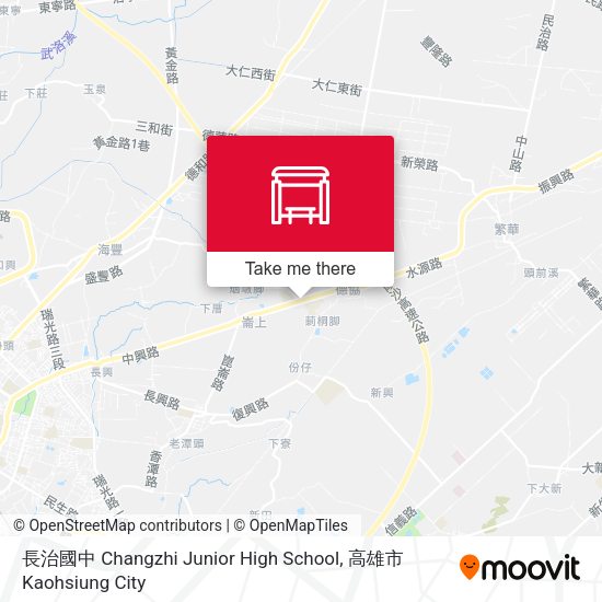 長治國中 Changzhi Junior High School map