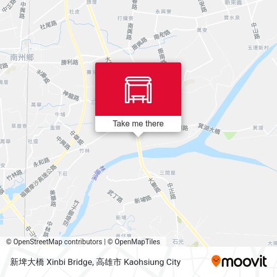 新埤大橋 Xinbi Bridge map