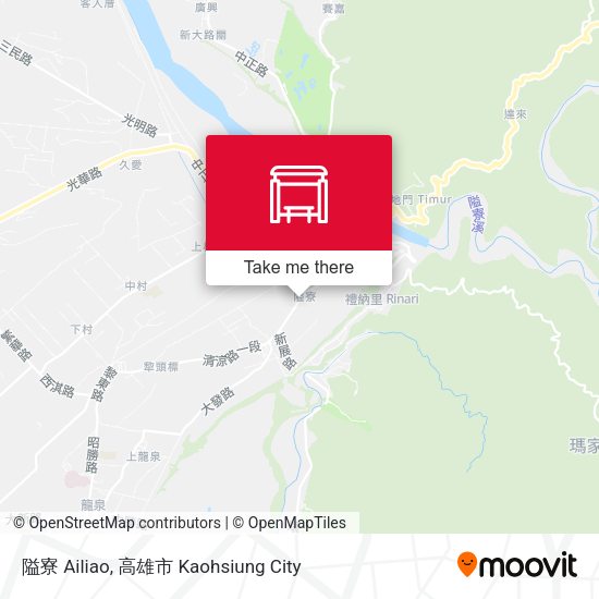 隘寮 Ailiao地圖