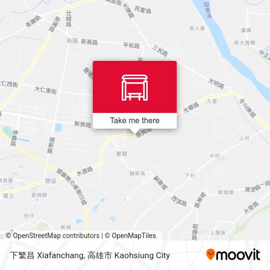下繁昌 Xiafanchang地圖