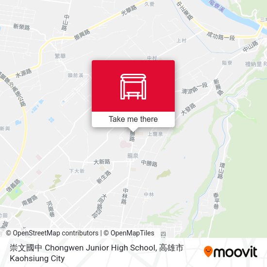 崇文國中 Chongwen Junior High School地圖