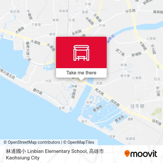 林邊國小 Linbian Elementary School地圖