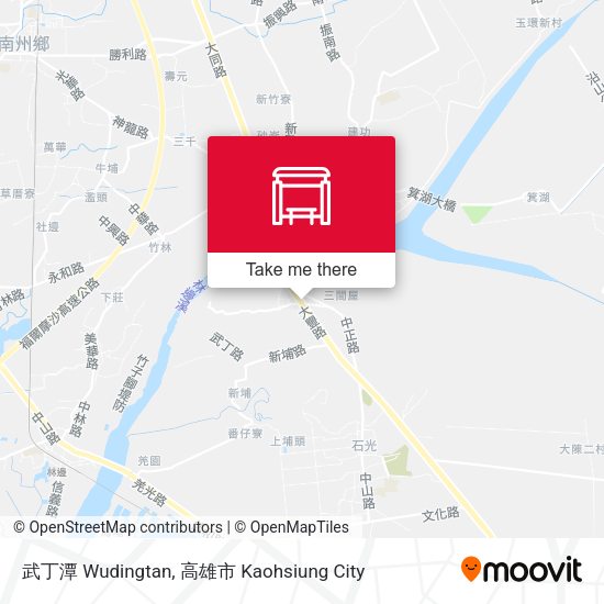 武丁潭 Wudingtan map