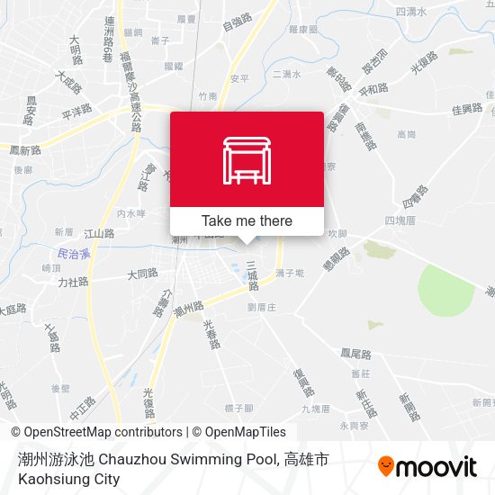 潮州游泳池 Chauzhou Swimming Pool map
