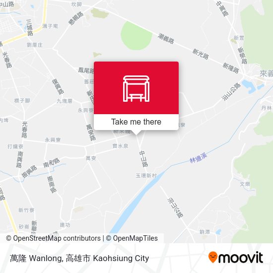 萬隆 Wanlong map