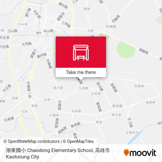 潮東國小 Chaodong Elementary School map