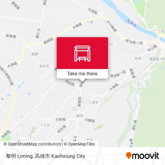 黎明 Liming map