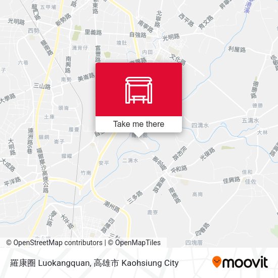 羅康圈 Luokangquan地圖