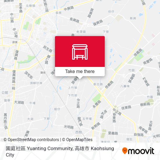 園庭社區 Yuanting Community地圖