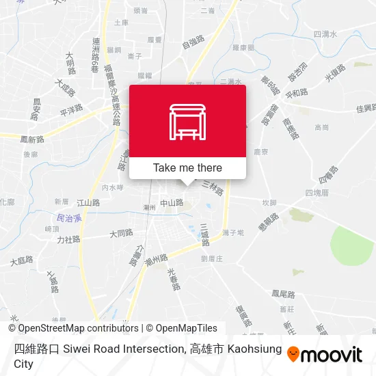 四維路口 Siwei Road Intersection地圖