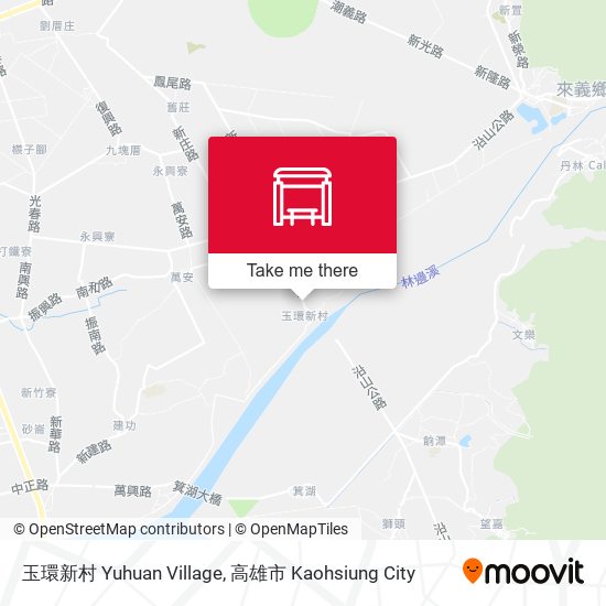 玉環新村 Yuhuan Village map