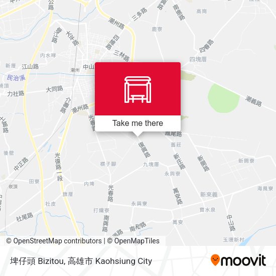 埤仔頭 Bizitou map